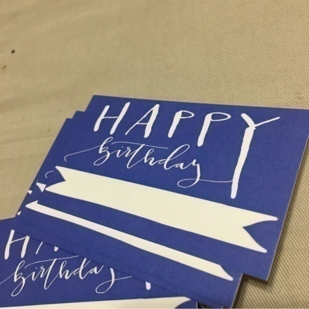 Set of 42 Happy Birthday gift tags